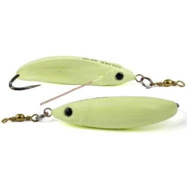 Imagem de Isca Maruri Colher 70S 7Cm 14G Anti Enrosco, Colher cor glow