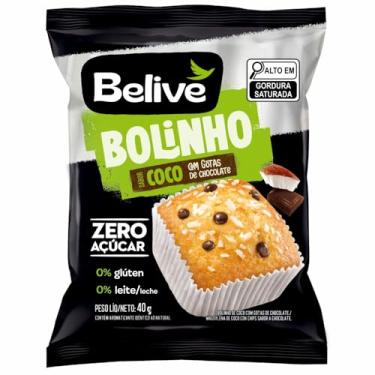 Imagem de Bolinho de Coco Sem Açúcar Sem Glúten Sem Leite Belive