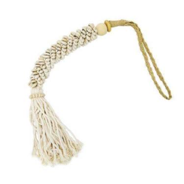 Imagem de Colar de Mesa Decorativo Bege Rico Detalhes Luxo - LUXdécor