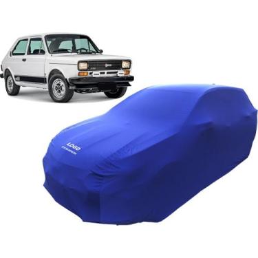 Imagem de Capa Automotiva Para Fiat 147 Tecido Helanca Lycra - Mz, Azul