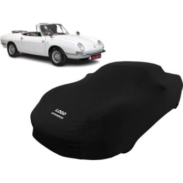 Imagem de Capa Para Carro Antigo Colecionador Fiat 850 Spider - Mz, Preta