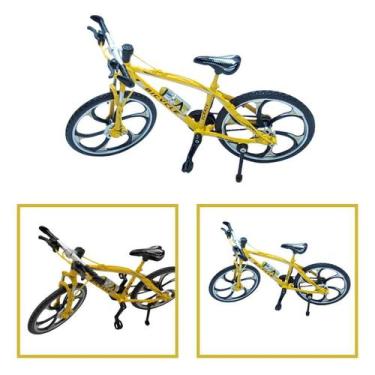 Imagem de Bicicleta Miniatura Mountain Bike Speed Em Metal Ciclismo - Top Casa, 