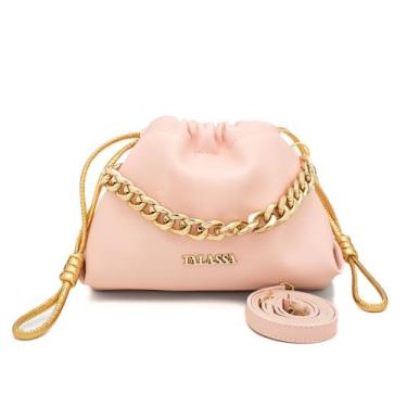 Imagem de Bolsa Feminina Pra Festas De Corrente Dourada  - Talassa, Rose