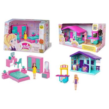 Imagem de Doceria Sorveteria Judy mais home quarto casinha brinquedo - SAMBA TOY