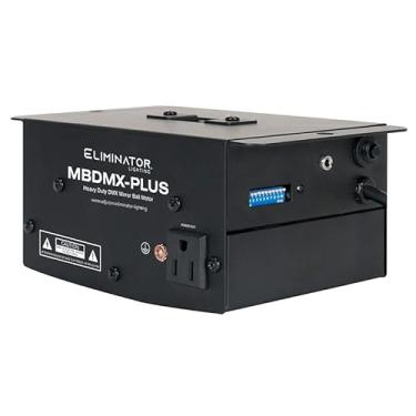 Imagem de Eliminator lighting Motor de esfera espelhada, preto (MBDMX-Plus)