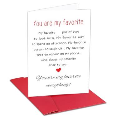 Imagem de Cartão de aniversário romântico para homens e mulheres, presentes de aniversário de Natal para namorado, namorada, marido esposa, cartão de amor para ele ela, cartão de dia dos namorados para