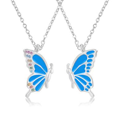 Imagem de JINOSSV Colar Best Friend para 2 meninas adolescentes mulheres 2 - colar de amizade colar de amizade colar de melhor amigo colar combinando para melhores amigas presentes de aniversário Natal