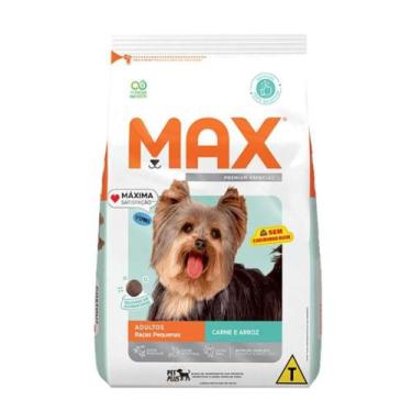 Imagem de Ração Seca Max Carne e Arroz para Cães de Porte Pequeno 15 Kg - Max To
