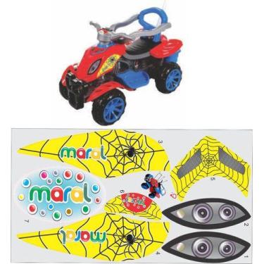 Imagem de Adesivo Completo Quadriciclo Maral, Vermelho