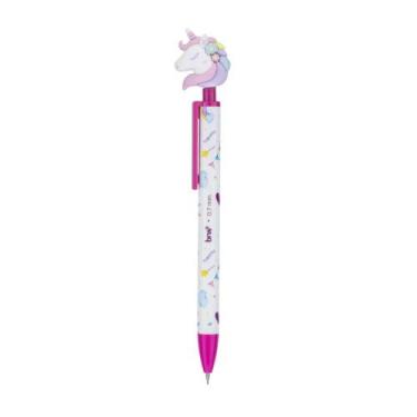Imagem de Lapiseira Escolar Unicónios Fofa Divertida 0.7mm - BRW, MODELO 2
