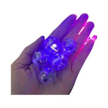 Imagem de Mini Balão de Luz LED - Lâmpada Redonda para Festa, Casamento e Natal,