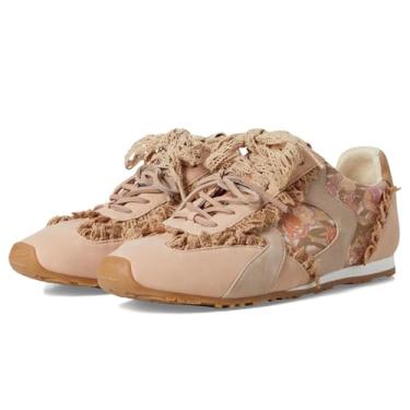 Imagem de Circus NY by Sam Edelman Tênis feminino Nash Lace Natural/Berry Blush Multi, 37, Blush natural/Berry Multi, 7