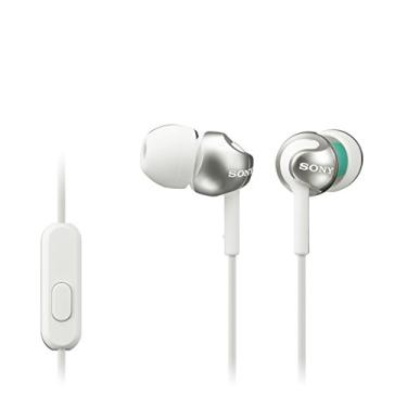 Imagem de Sony Fones de ouvido Deep Bass com controle de smartphone e microfone - branco metálico