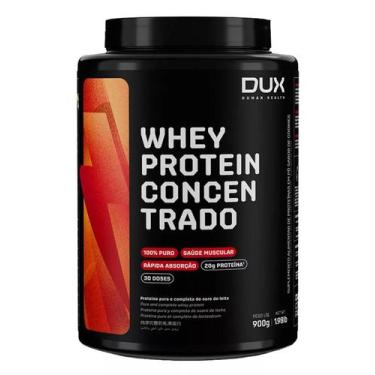Imagem de Whey Protein Concentrado Dux - 900g, Chocolate Branco