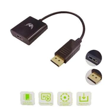 Imagem de Adapatador Displayport Para Hdmi Fullhd 4k DPPxHDMI - OEM