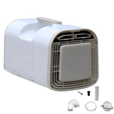 Imagem de Ar condicionado portátil 4095BTU, desumidificador embutido, baixo ruído, consumo de energia de 420W mini ar condicionado portátil com função de temporização, sem necessidade de instalação