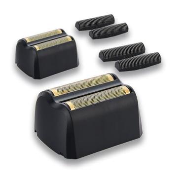 Imagem de Substituição de barra de corte de cabeça de barbeador, compatível com Wahl 5 Star Series Vanish Shaver 8173-700, acessório de barbear de alto desempenho, preto (pacote com 2)