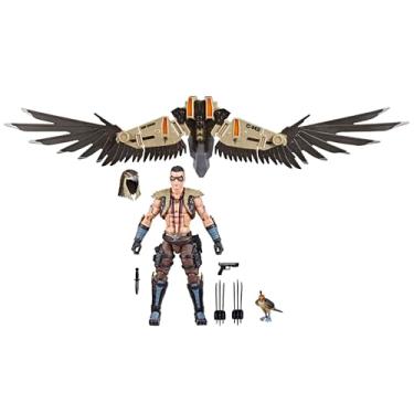 Imagem de G.I. Joe Classified Series #139, CHIP Raptor Talon & General Ledger, Collectible 6 Inch Action Figure & Pet with 7 Accessories; Articulated Wings