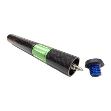 Imagem de Deevoka Piscina sugestão ponta de ponta de extensão de extensão de piscina Extensão de fibra de carbono atleta portátil bilhar para iniciantes de bilhar