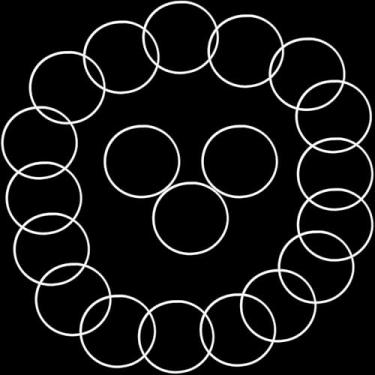 Imagem de 20 argolas de macramê, argolas de metal BetterJonny 5 cm para artesanato branco apanhador de sonhos anéis de guirlanda para decoração de casa, artesanato faça você mesmo e artesanato de pendurar na