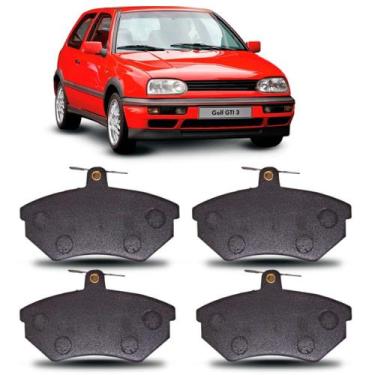 Imagem de Jogo Pastilha Freio Dianteira A4 Golf Passat Syl 1041 - METALSYSTEM