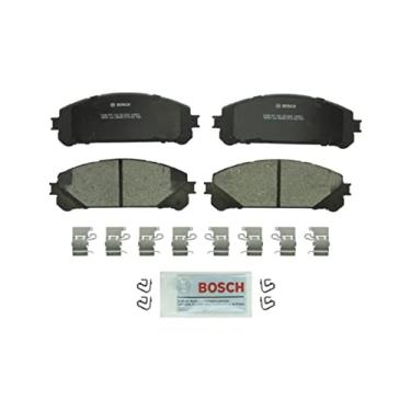 Imagem de BOSCH BC1324 QuietCast Conjunto de pastilhas de freio a disco de cerâmica premium - Compatível com Lexus NX200t, NX250, NX300h, NX350/350h, RX350, RX450h; Toyota Camry, Highlander, RAV4 Prime, Sienna