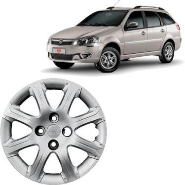 Imagem de Calota Palio Weekend Strada 2014 2015 Aro 14 Cubo Alto - GRID