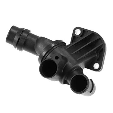 Imagem de X AUTOHAUX 06F121111F Conjunto de carcaça do termostato de refrigeração do motor para Volkswagen Passat Jetta L4 2.0L 2006-2010