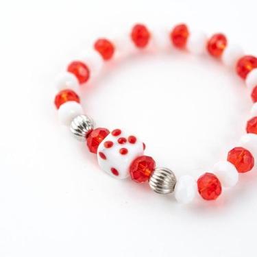 Imagem de Pulseira Zé Pelintra Firma 1 Dado Cristal e Silicone - Lua Mística - 1