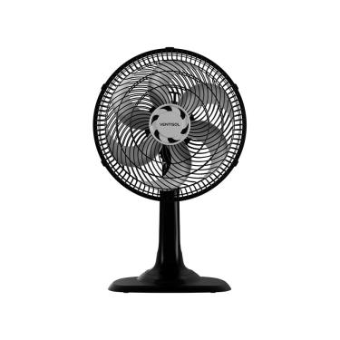 Imagem de Ventilador de Mesa 30cm Turbo 6 Pás Preto Premium 127v