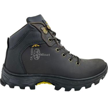 Imagem de Coturno Masculino Adventure em Couro Passeio Trabalho Trilha Tratorado Bull Terrier Valmet