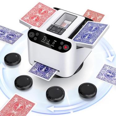 Imagem de Baralho 2 em 1 2 baralhos de cartas e dealer XPAW para 12 jogadores