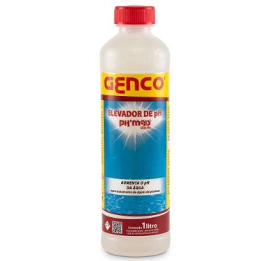 Imagem de Líquido tratamento de piscina PH MAIS Genco: Eleva o PH da água da pis