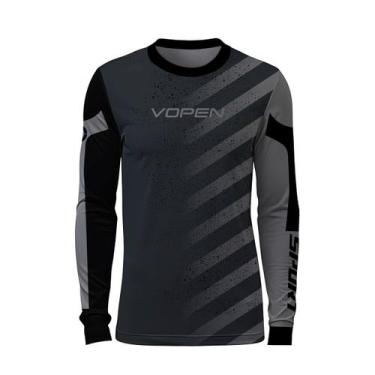 Imagem de Camisa Proteção Solar Masculina Sport - Vopen, Grafite, P