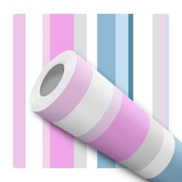 Imagem de Papel de Parede Adesivo Roxo Psicodélico Abstrato Moderno Quarto      