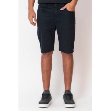 Imagem de Bermuda Masculina Sarja Básica Polo Wear Preto, Preto, 44