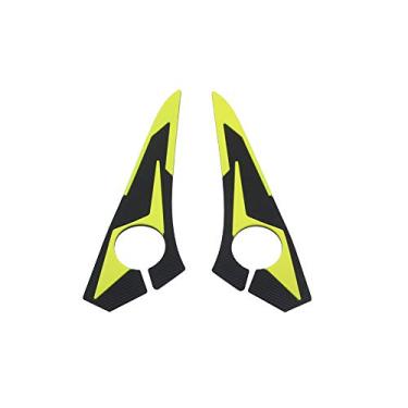 Imagem de Acc-Creativity Adesivo 3D de carenagem frontal de motocicleta compatível com YAMAHA NMAX155 2020 (amarelo)