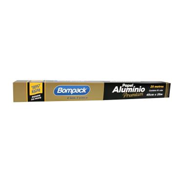 Imagem de Papel Alumínio Premium 25M - Bompack