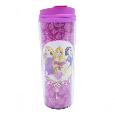 Imagem de Copo Térmico Rosa Disney Princesas 450ml