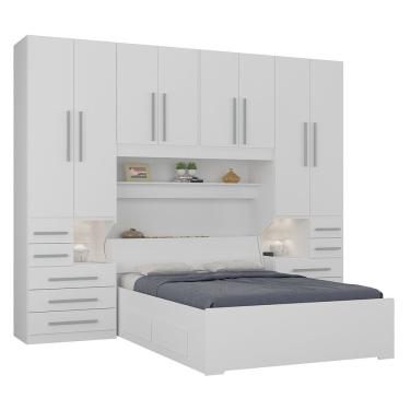 Imagem de Dormitório De Casal Completo 1223 Branco