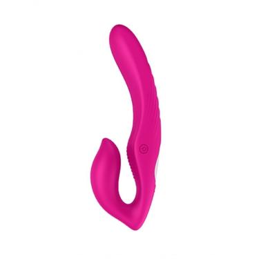 Imagem de Vibrador Duplo Recarregável E 9 Modos De Vibração Nana - Lovetoys - Rosa