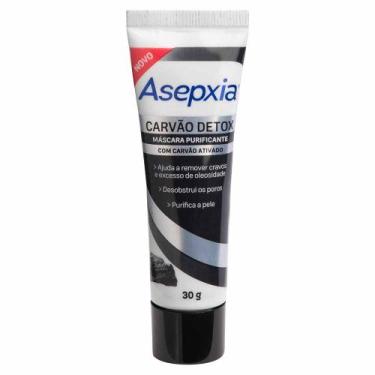 Imagem de Asepxia Máscara Peel Off Carvão Detox, Preto, 1, 30g