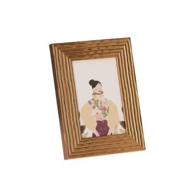 Imagem de Porta-Retratos 10x15 Poliestireno e Vidro 20635 Mart