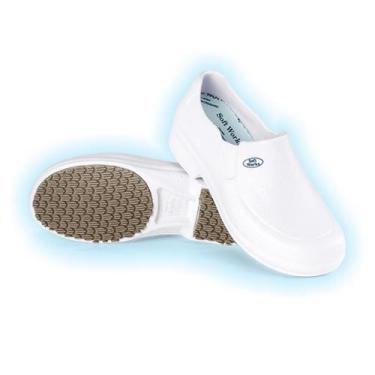 Imagem de Sapato antiderrapante bb65 ca 31898 soft works, 35, BRANCA