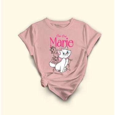 Imagem de Camiseta Gata Marie Com Estampa Exclusiva .100% Algodão - Lobo Sete, R