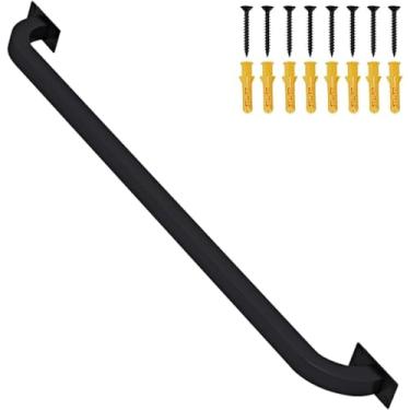 Imagem de Corrimão De Ferro Forjado De Metal, Corrimão De Escada Corrimão Para Escadas Internas Ao Ar Livre Corrimãos De Montagem Na Parede Barra De Apoio De Segurança De Ferro Fo, 16.4ft/500cm