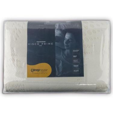 Imagem de Travesseiro Visco Prime Firme 60X40X15cm Sleep Complements, U, 060x040