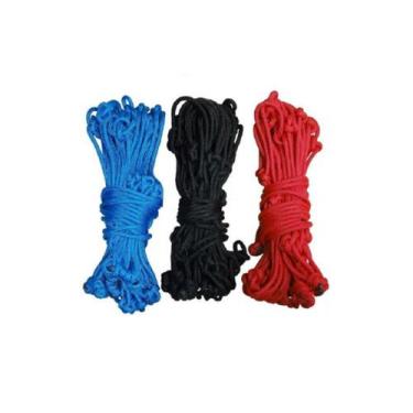 Imagem de Kit Com 10 Unidades De Rede Porta Feno Barato Corda Poli - Selaria For