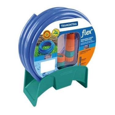 Imagem de Mangueira Jardim Tramontina 20 Mt (Suporte+Esguico) - TRAMOTINA GARIBA