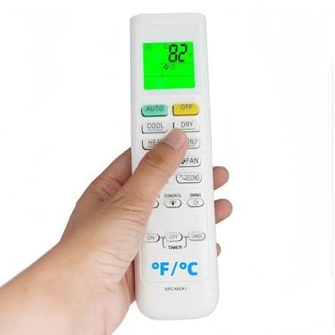 Imagem de Controle remoto de substituição ARC480A1 para ar condicionado DAIKIN AC RX12NMVJU RK12NMVJU RX18NMVJU RK18NMVJU RX24NMVJU RK24NMVJU FTXP60K3V1B FTXP71K3V1B RXN09NMVJU RKN000JU 9NMVJU (Fahrenheit e